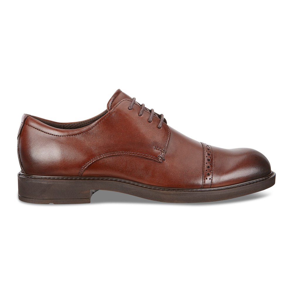 Zapatos De Vestir Hombre - ECCO Vitrus Iii - Marrom - JUE513284